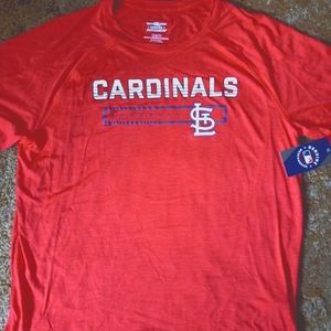 NWT Authentic MLB StL Cardinals baseball tee